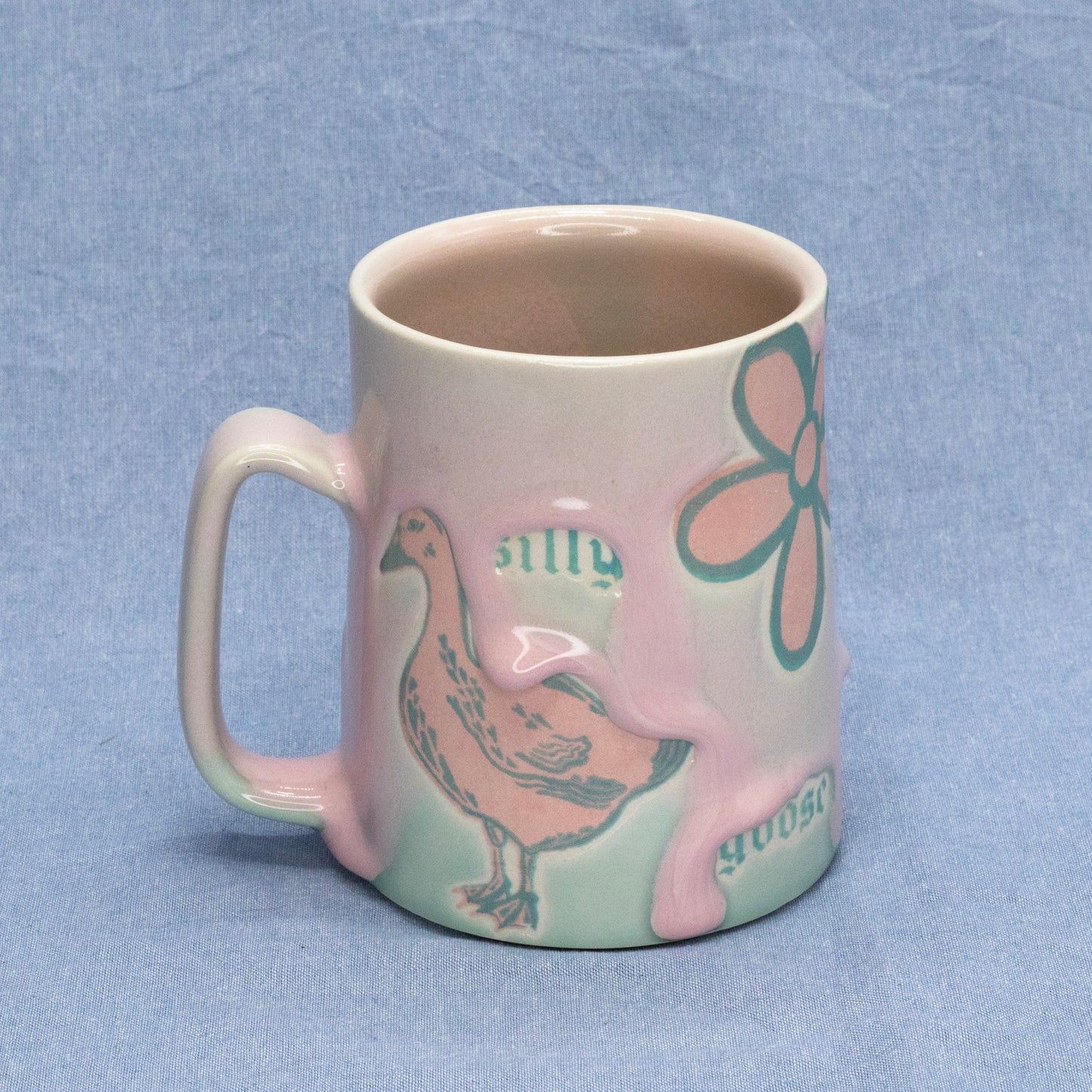 Silly Goose Daisy Mug by City in Bloom Ceramics
