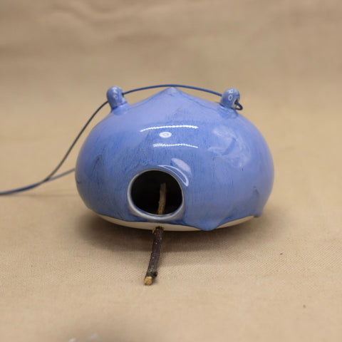 Drippy Glaze Birdhouse by Bridgette Landers