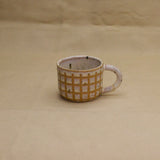 River Birch Lattice Mug by Wrecky Designs