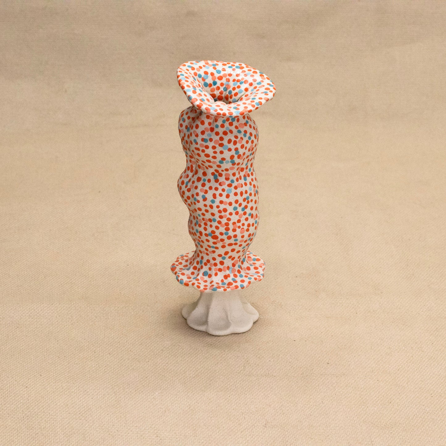 Skirted Bud Vase by Ash Chen