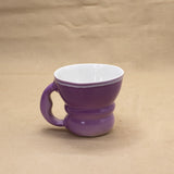 Coffee/Tea Cup (Purple) by Sisters Slipworks