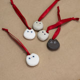 Mao Ornaments (Mini, Beige) by Hei Mao Studio