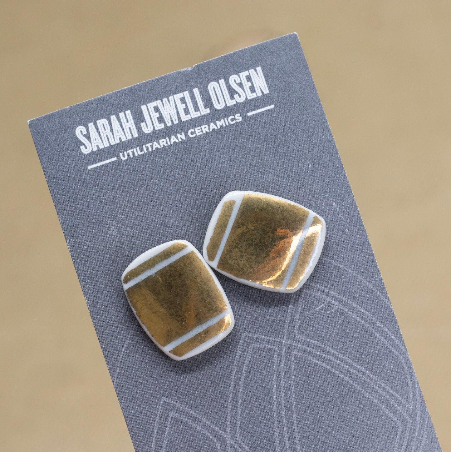 Luster Earrings by Sarah Jewell Olsen