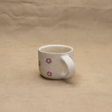 Daisy Mug (Winter: Garnet) by Liz Leong