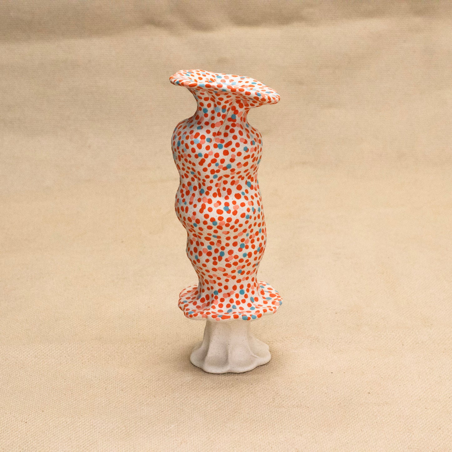 Skirted Bud Vase by Ash Chen