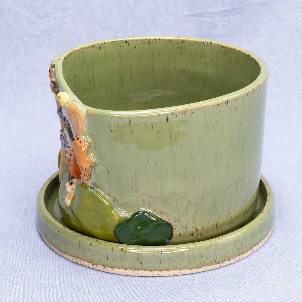 Whimsical Woodlands Planter by Capy Clay Ceramics