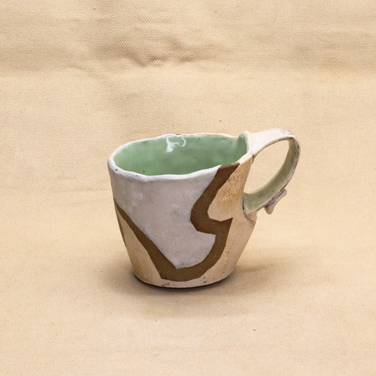 Lines Mug #2 by Nina Berinstein