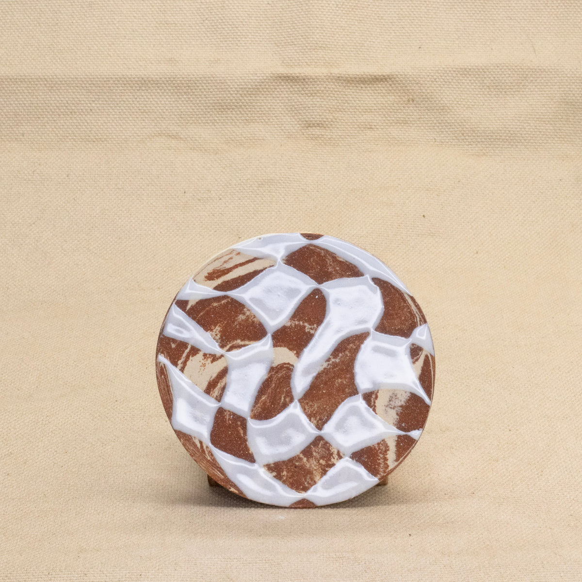 Fridge Magnet (Checkered) by Full Spectrum Ceramics
