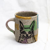 Speckled Cheeky Bunny Mug