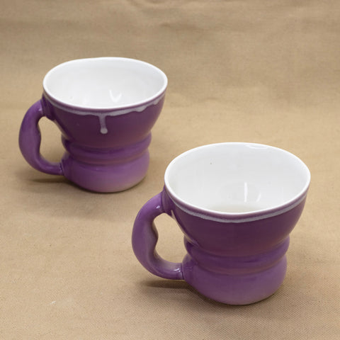 Coffee/Tea Cup (Purple) by Sisters Slipworks