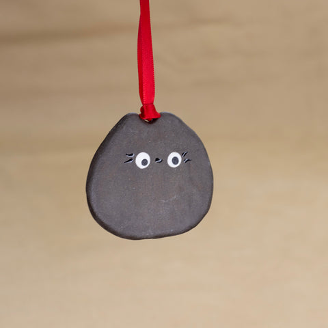 Mao Ornaments (Large, Black Whiskers) by Hei Mao Studio