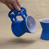 Blue Chain Mug by Hunny Spyke