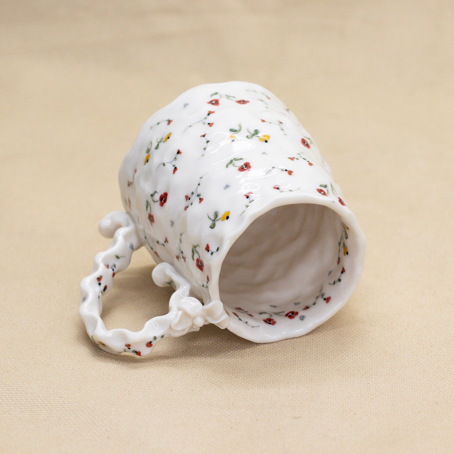 Tapered Secret Garden Mug by Krista Cortese