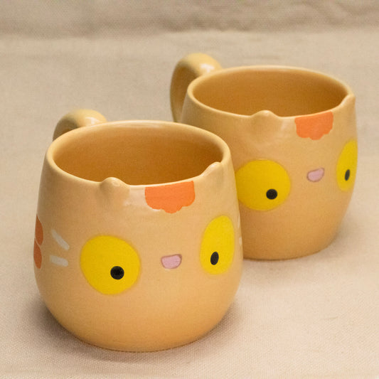 Orange Tabby Mug by Hei Mao Studio