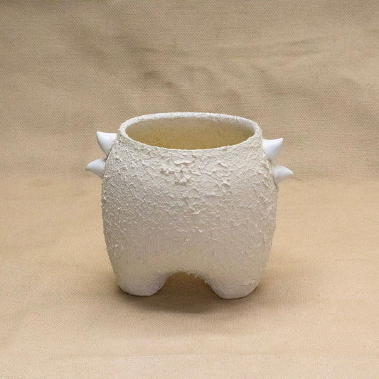Textured Horned Vase 1 by Hunny Spyke