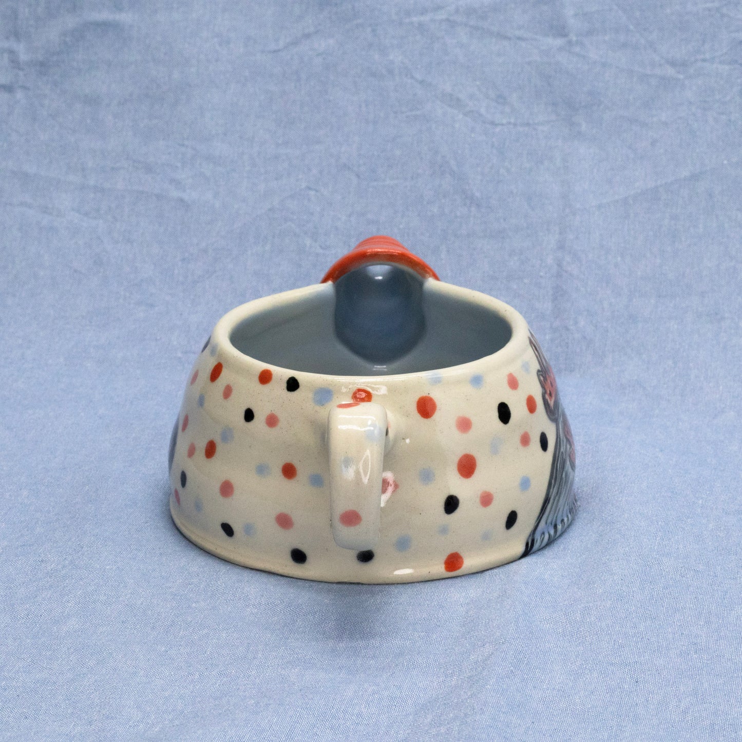 Lucky Rooster Perty Creamer by Frank Jacques