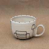 Froggy Pajamas Mug by Rachel Burns Ceramics