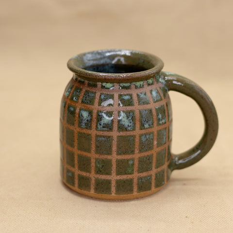 Old Forge Chrome Lattice Flared Mug by Wrecky Designs