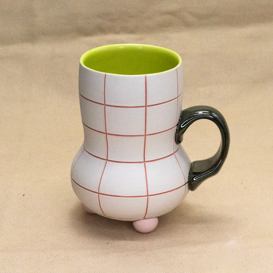 Grid Mug #2 by Totally Shapes