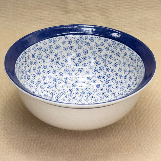 Large Floral Bowl by Caterpillar Clay