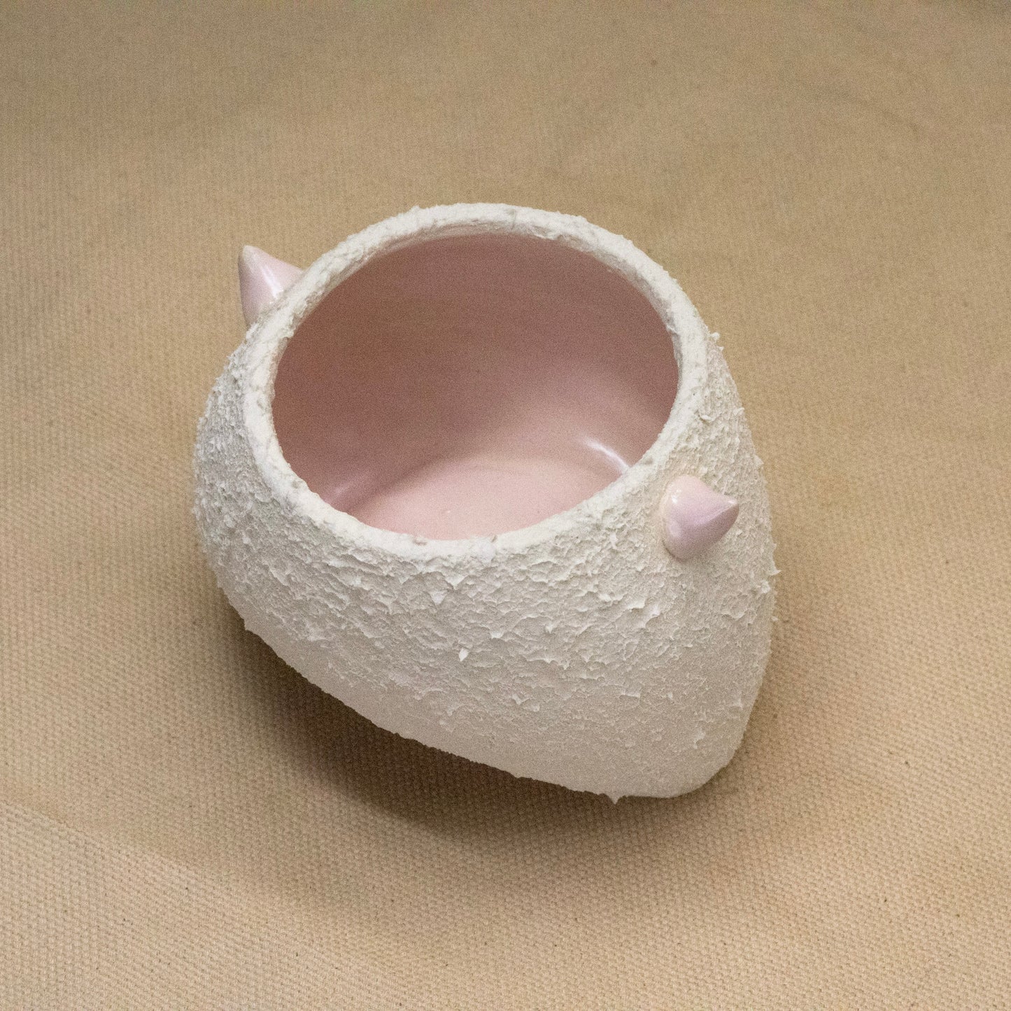 Textured Horned Vase 2 by Hunny Spyke