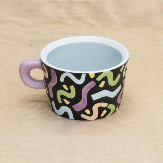S Marks the Spot Mug I by Adrienne Eliades