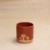 Mushroom Tumblers by Ruby Farms Pottery