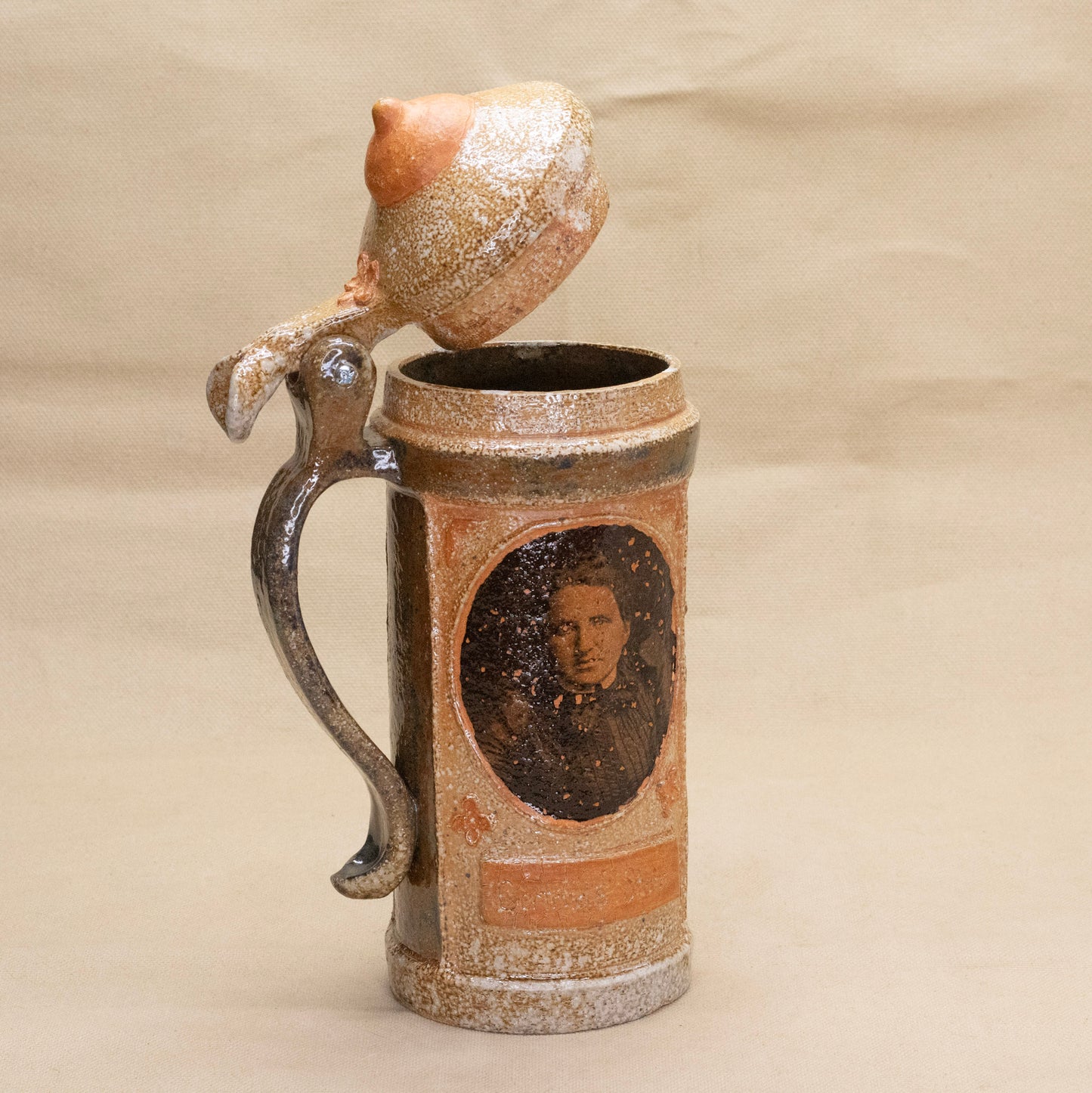 Gertrude Stein (with lid and hinge)  by Olivia Ruth