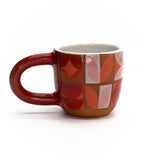 Red Tile Mug #2 by Sam Dodie Studio