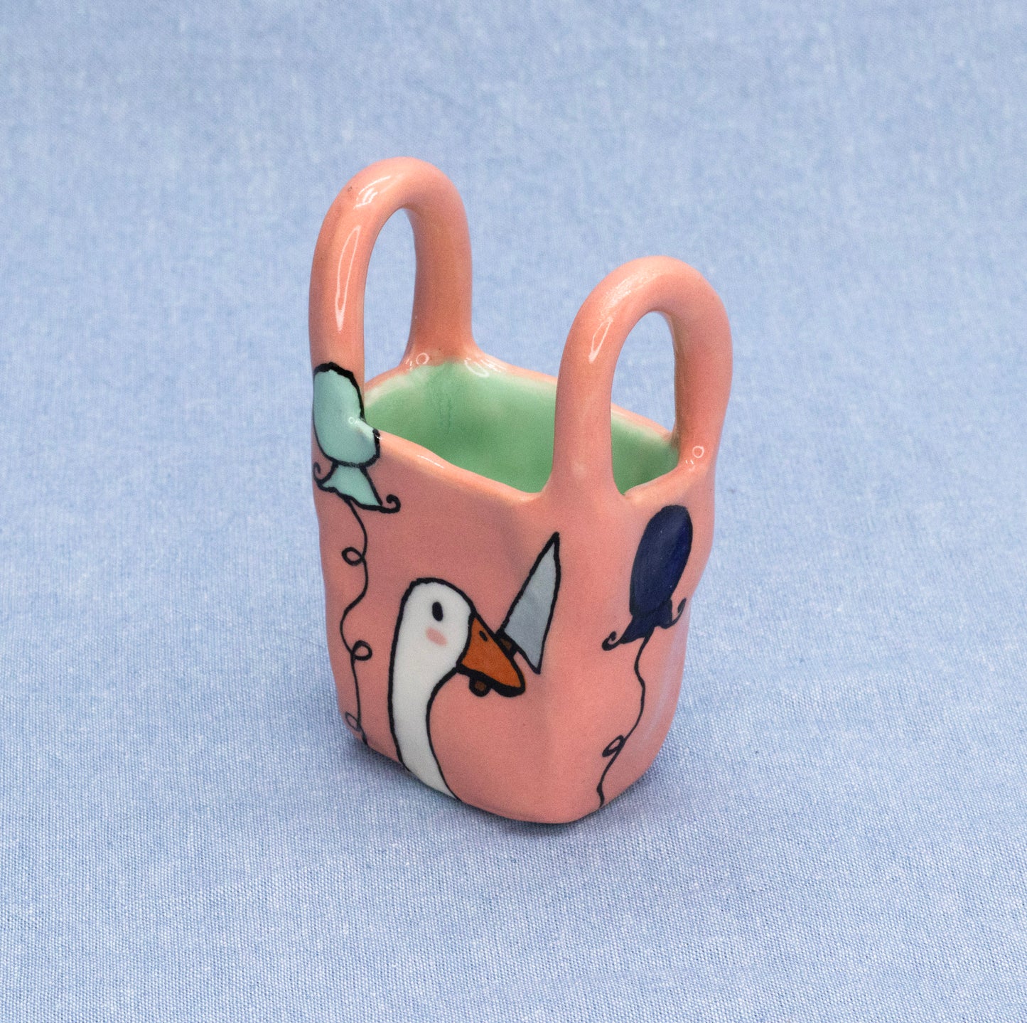 Smol Purse: Stabigail & Party Marty by The Introverted Potter