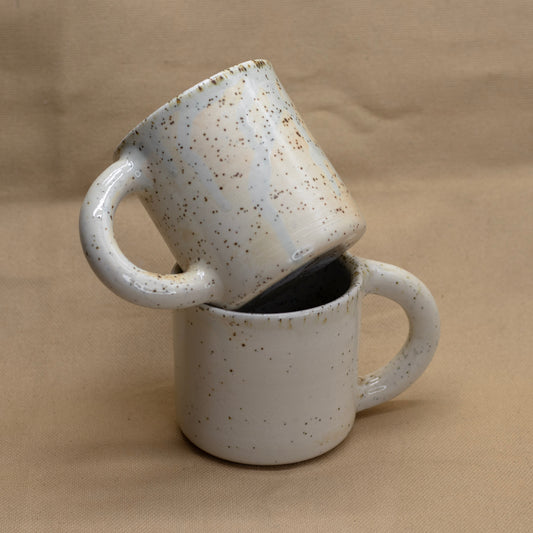 Stone Mug (White) by Sarah Steininger Leroux