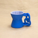 Blue Chain Mug by Hunny Spyke