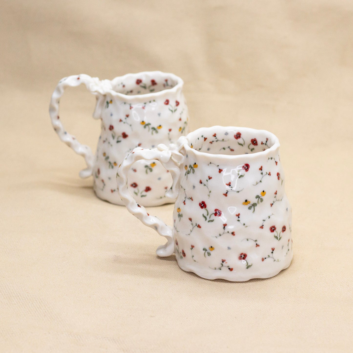 Tapered Secret Garden Mug by Krista Cortese