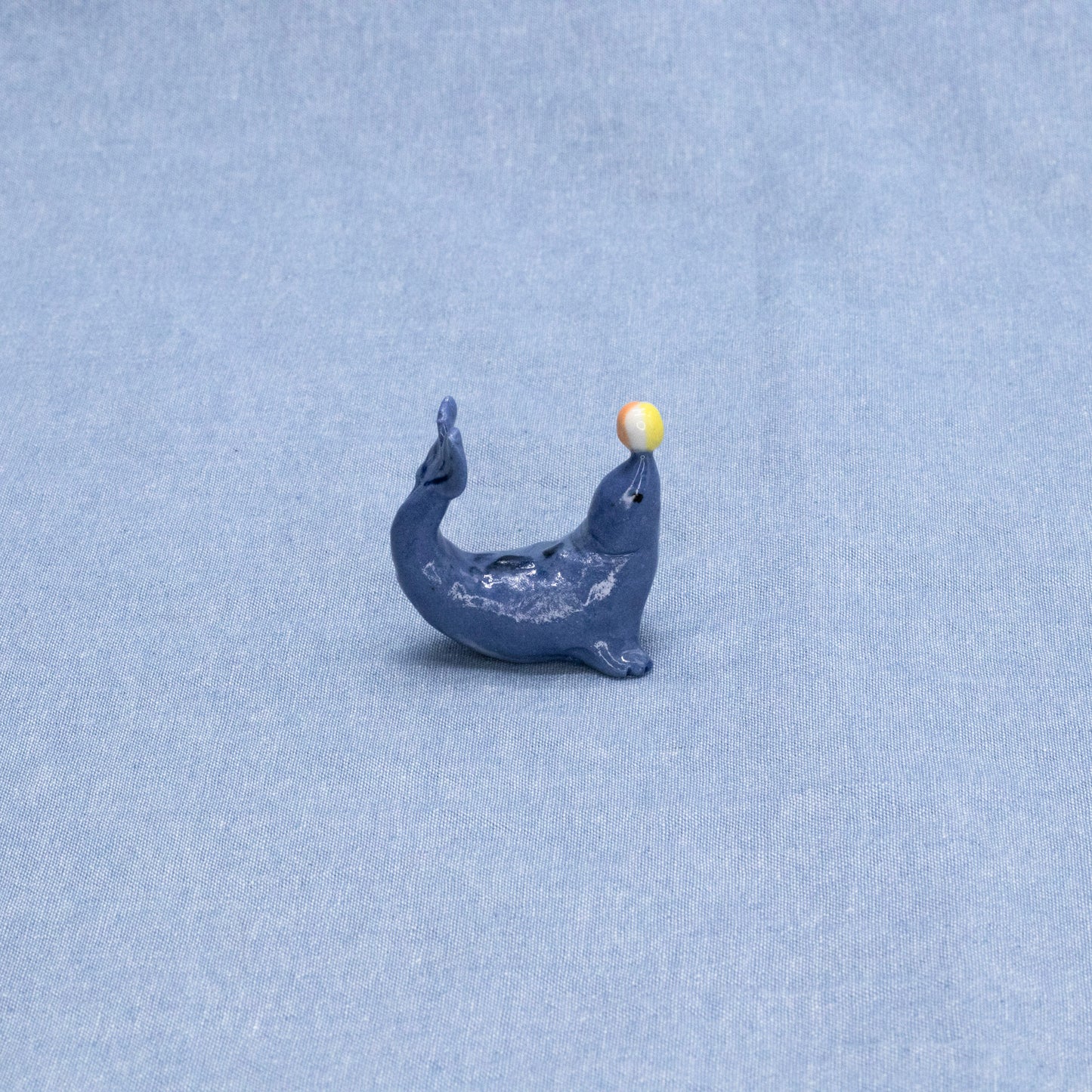 Silly Seal Figurines by Honeydew Moon Studio