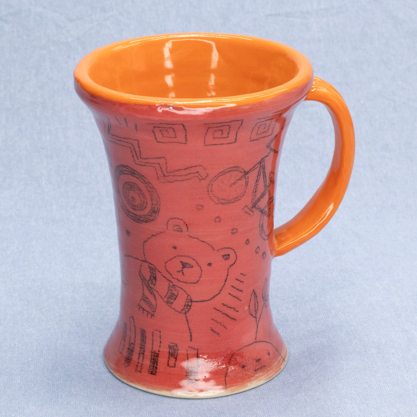 Doodle Mug #7 by Sardiniac Clay