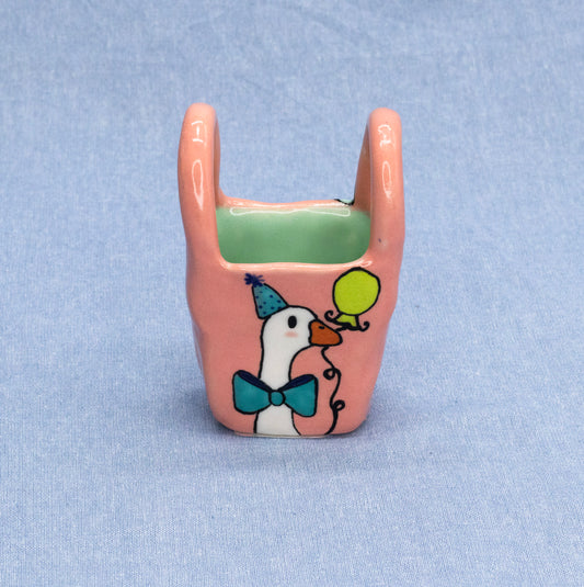 Smol Purse: Stabigail & Party Marty by The Introverted Potter