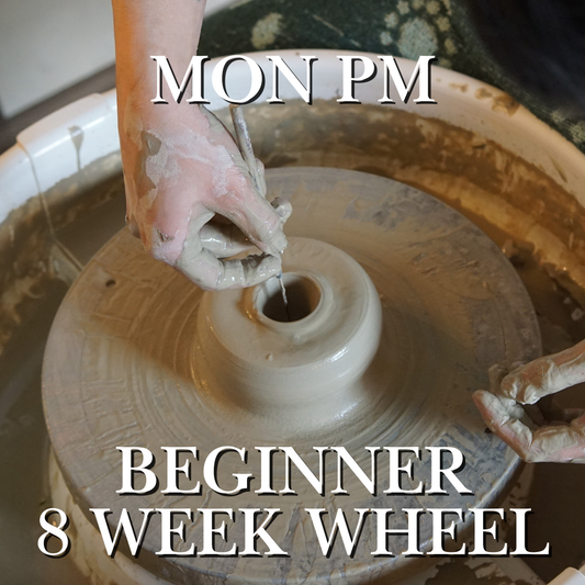Summer Beginner Wheel: Monday Evenings, 6:30pm - 9:30pm, June 1st - July 20th