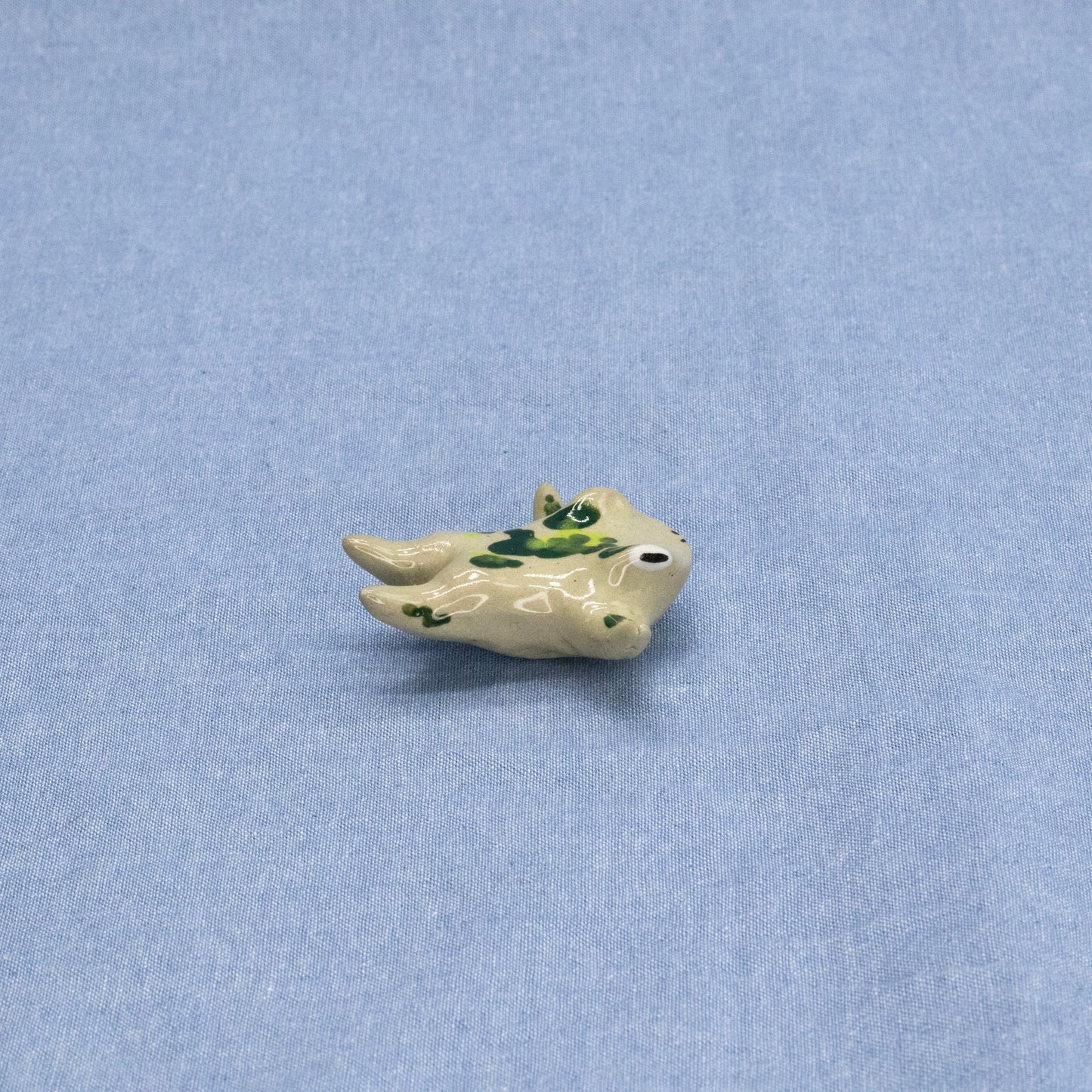 Yoga Frog Figurines by Honeydew Moon Studio