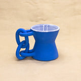 Blue Chain Mug by Hunny Spyke