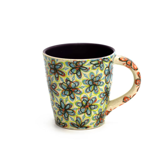 Floral Mug by Erin Shafkind