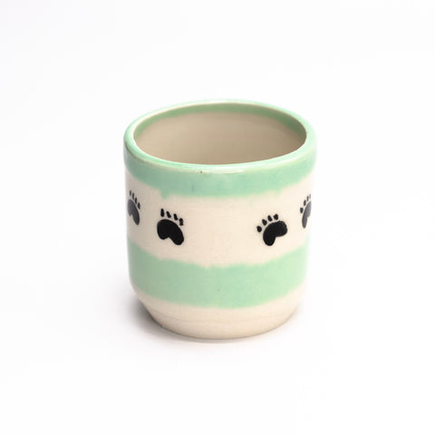 Paw Print Cup by Andrea Goldfein