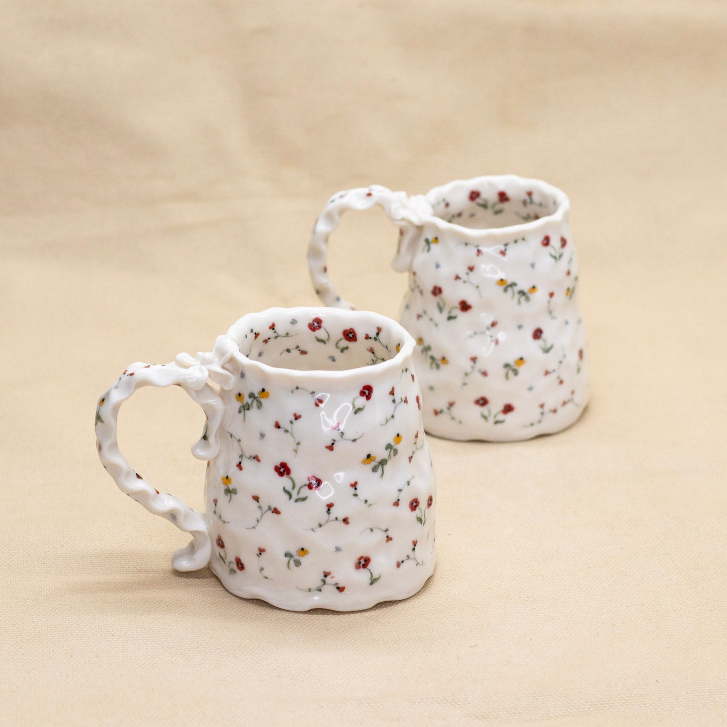 Tapered Secret Garden Mug by Krista Cortese