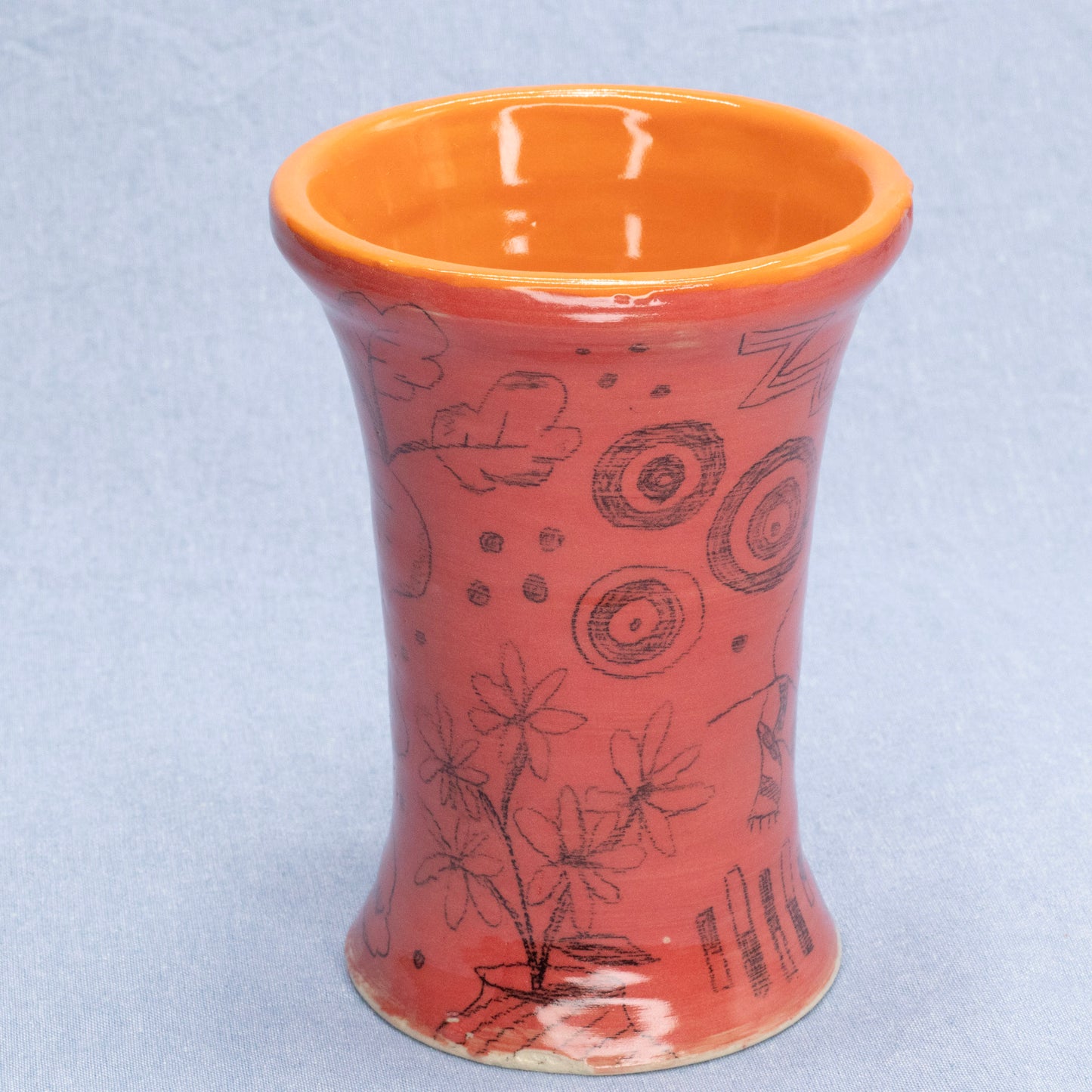 Doodle Mug #7 by Sardiniac Clay