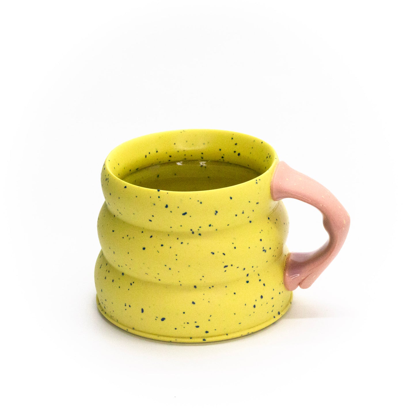 Yellow candy crunch mug by Brian Sarama
