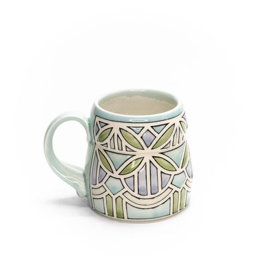 Stained Glass Mug by Bethany Slater