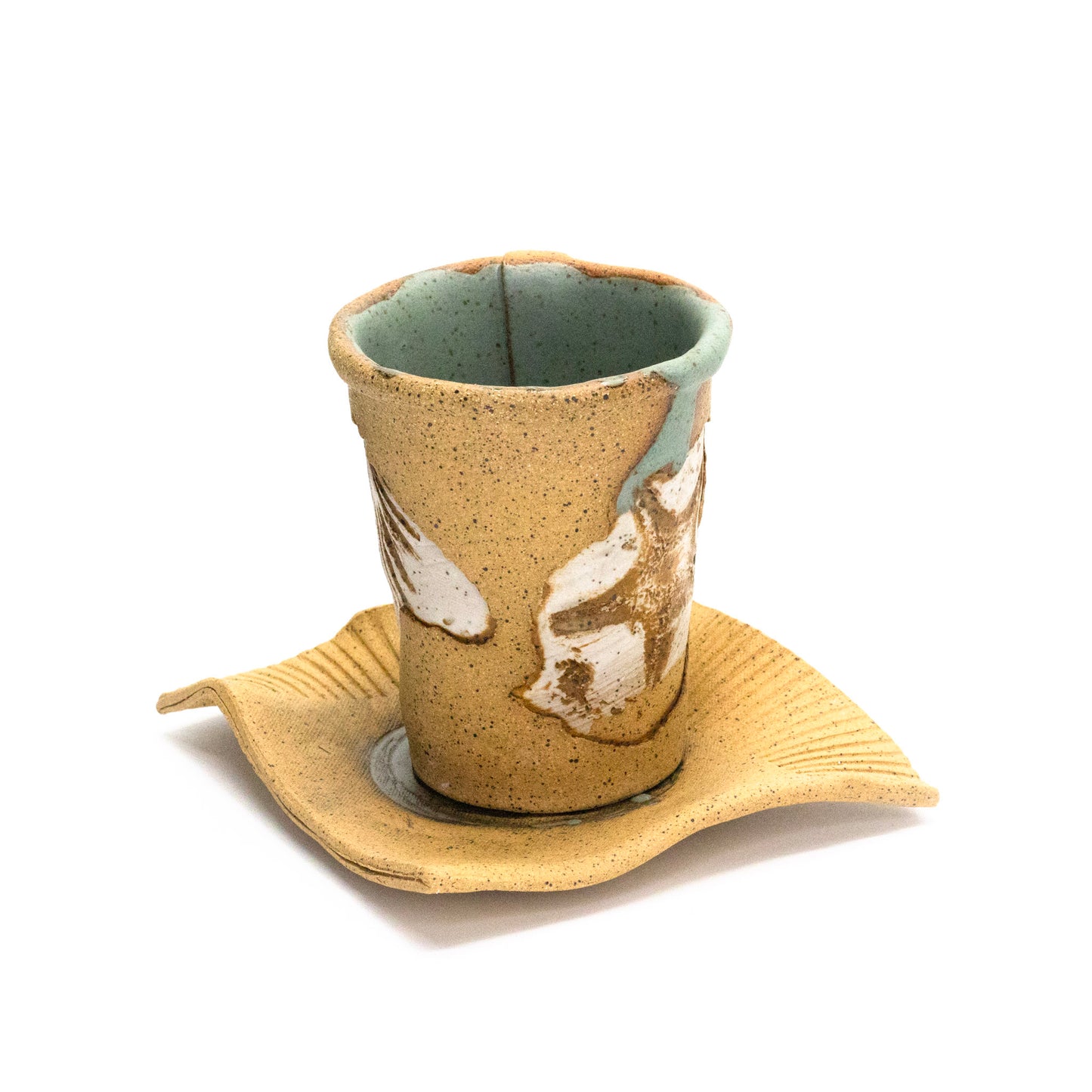 Paper cup mug by Artsy ANNs Ceramics
