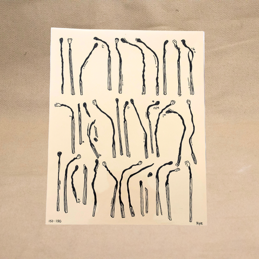 Match Print (151-180) by Kyle Jordan
