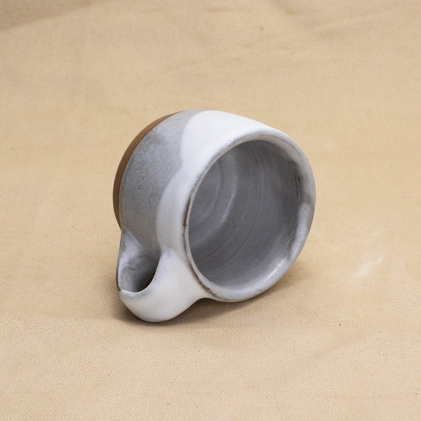 Very White Mug by AleClayLab