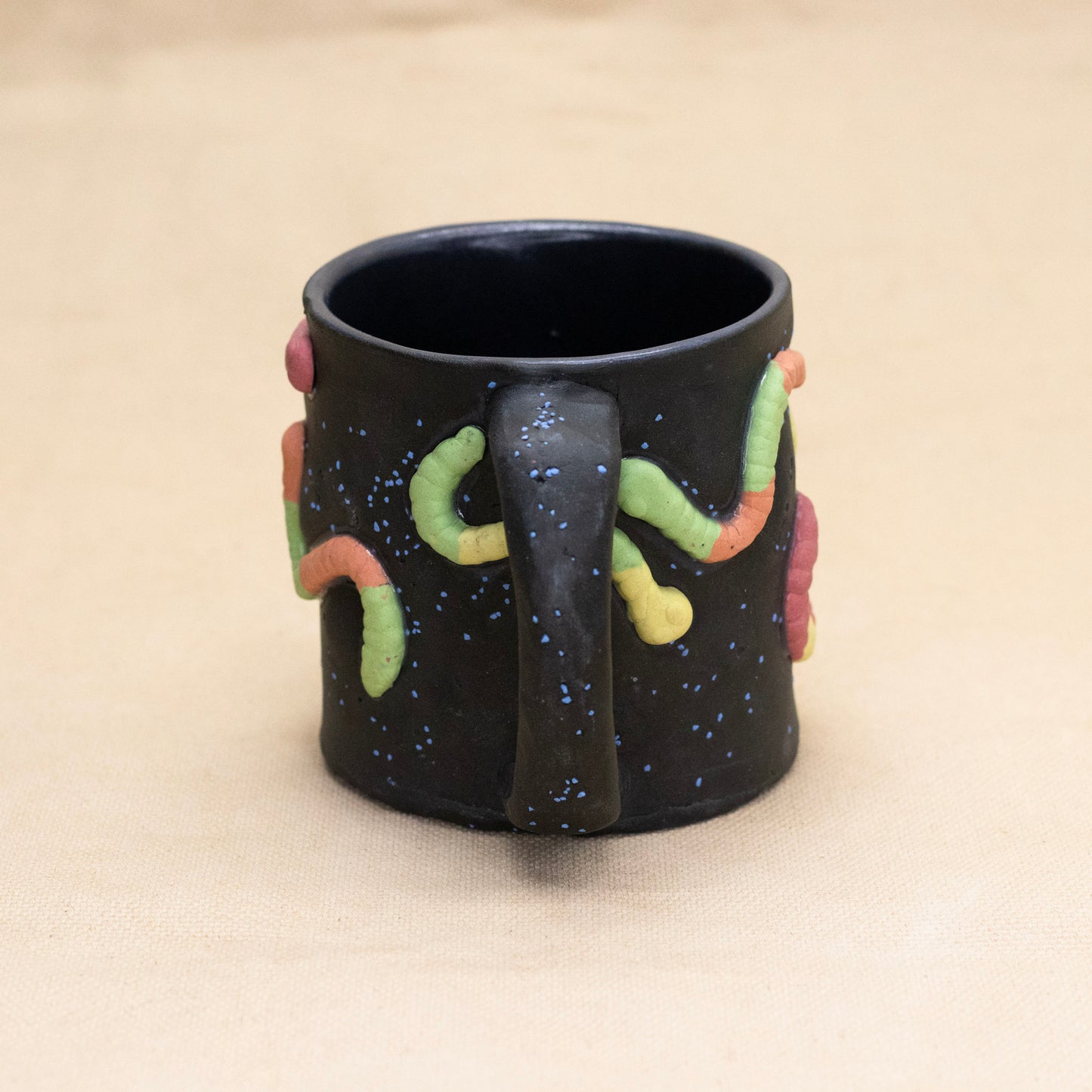 Gay Gummy Worm Mug by Amber Frances
