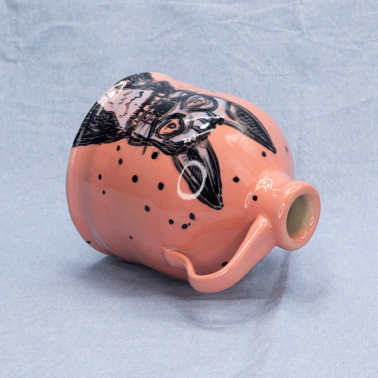 Lucky Pup Jug by Frank Jacques